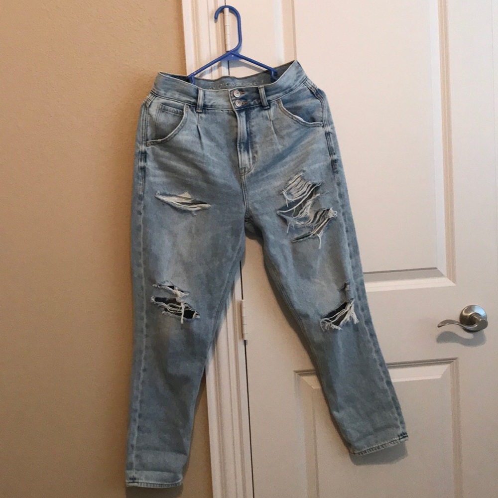 AEO Mom Jeans